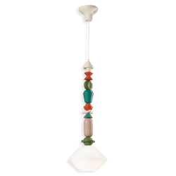 LARIAT CERAMICZNA LAMPA WISZĄCA     C2712 BLT   FERROLUCE
